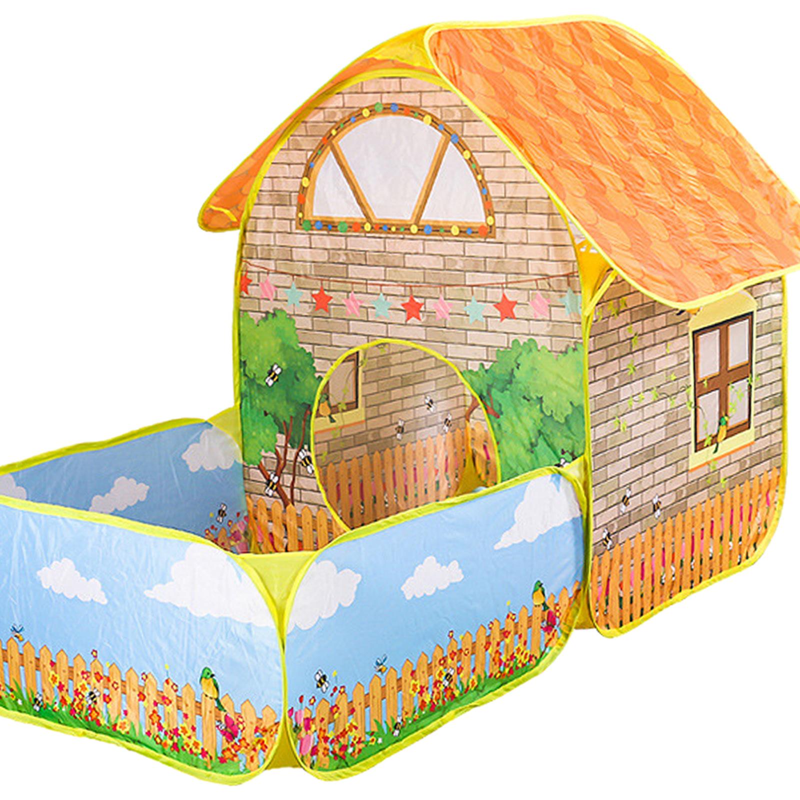 Kids Outdoor Play Yard - Katlanabilir Oyun Çadırı Oyuncakları Bahçe Açık