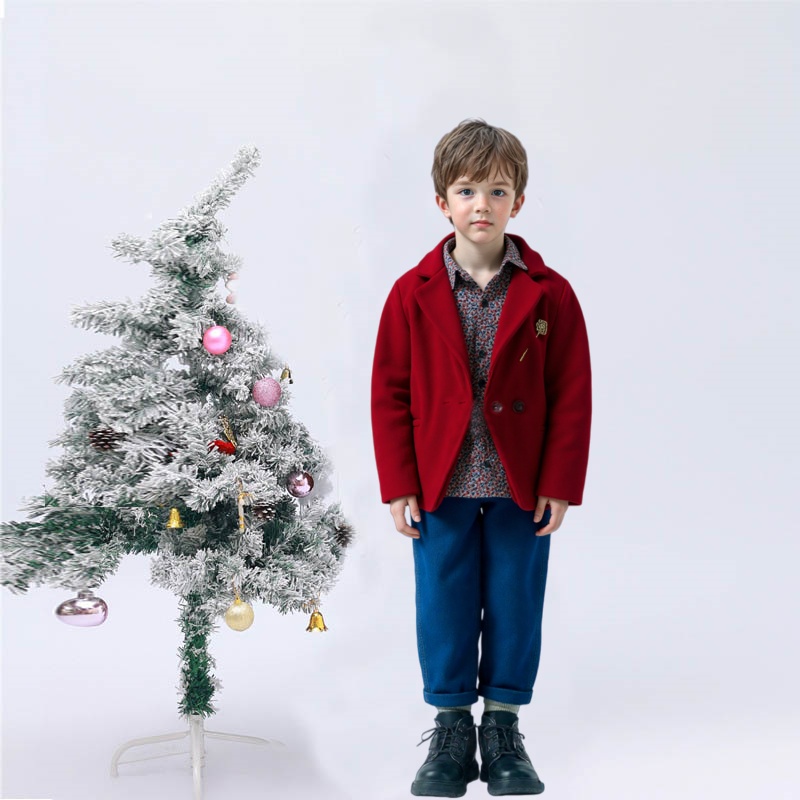Kids Outdoor Jacket - Çocuklar Doğum Günü Partisi Fotoğrafçılığı Yün