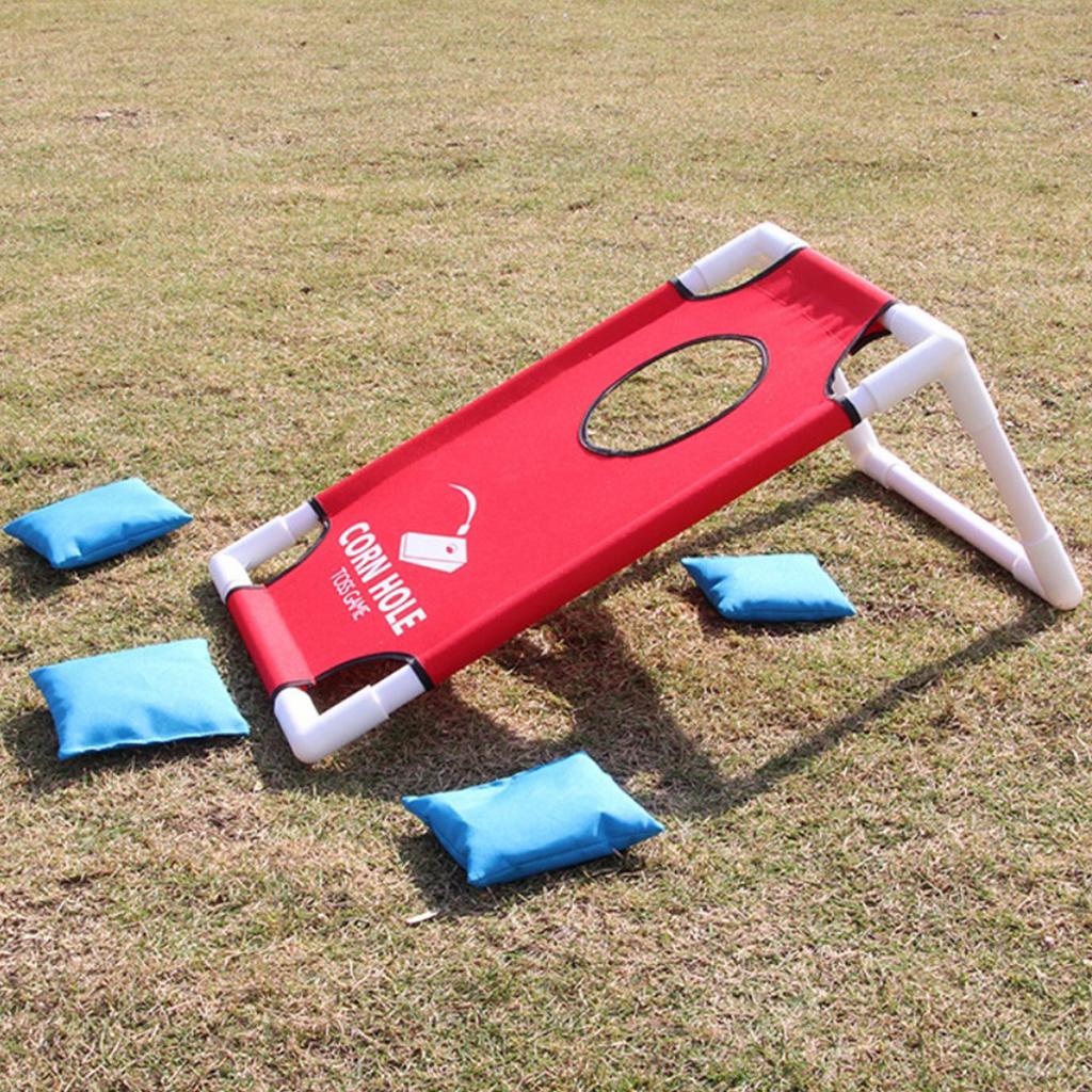 Kids Outdoor Bean Bag - Cornhole Oyun Seti Katlanabilir Fasulye Torbası