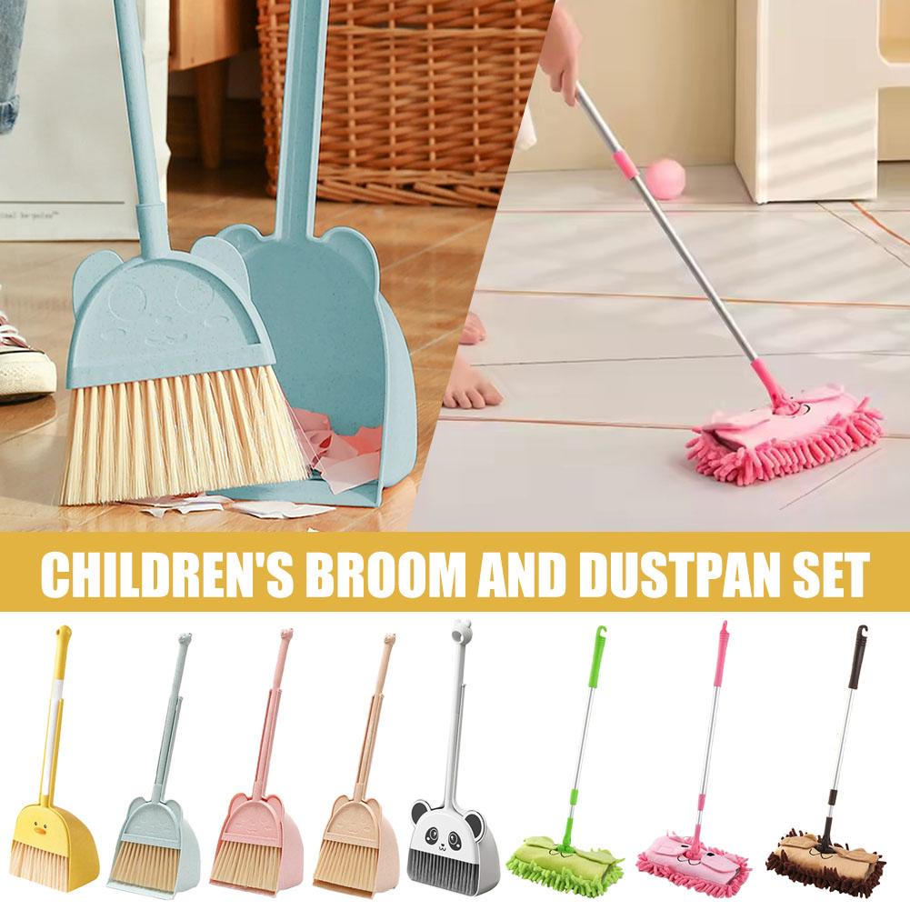 Kids Outdoor Broom - Mini Çocuk Süpürge ve Faraş Seti