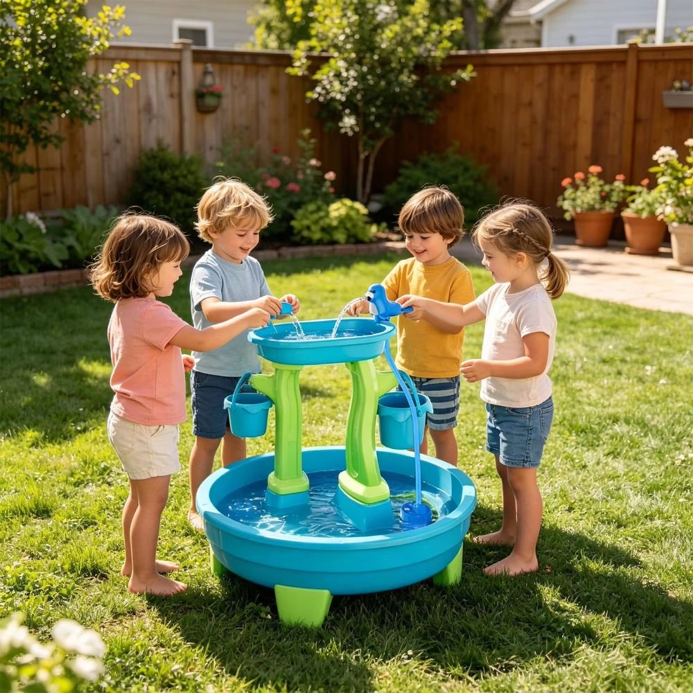 Portatif Deliksiz Su Pompası D - Kids Outdoor Play Table incelemesi ve fiyatı