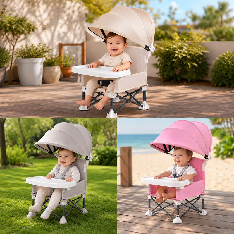 Katlanır Bebek Yemek Sandalyes - Kids Outdoor Seating incelemesi ve fiyatı