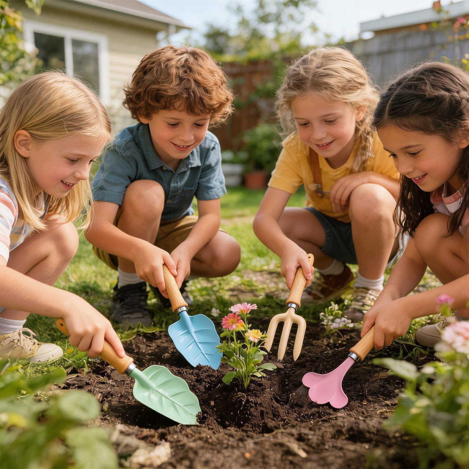 Çocuklar için bahçe seti 4 par - Kids Outdoor Play Yard incelemesi ve fiyatı